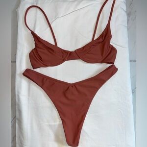 Benoa swim set in orchid